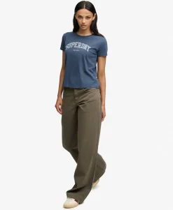 Mid Rise Baggy Pants