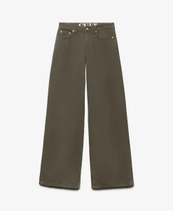 Mid Rise Baggy Pants