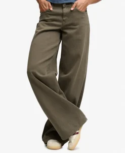 Mid Rise Baggy Pants
