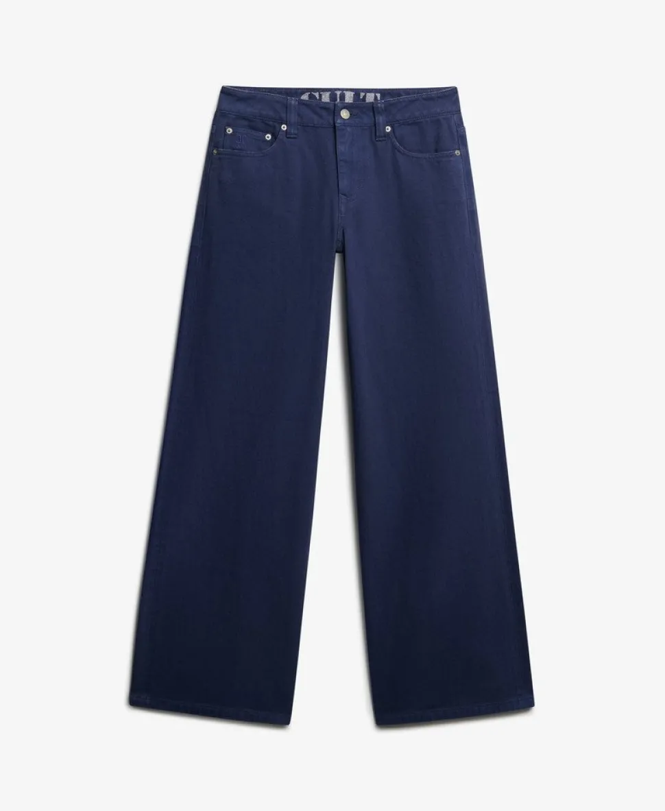Mid Rise Baggy Pants