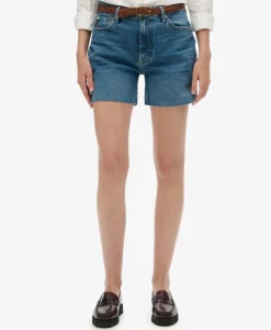 Mid Rise Cut off Shorts