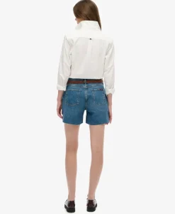 Mid Rise Cut off Shorts