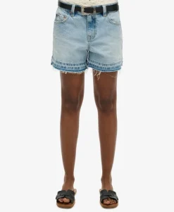 Mid Rise Cut Off Shorts