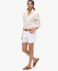 Mid Rise Cut Off Shorts
