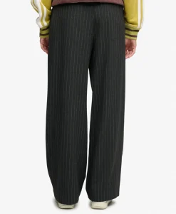 Mid Rise Pinstripe Trousers