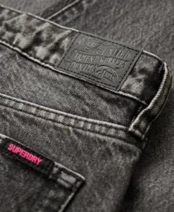 Mid Rise Wide Leg Jeans
