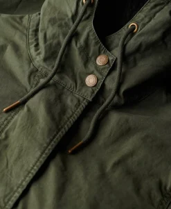 Military Borg Fishtail Parka Coat