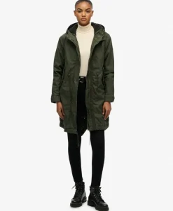 Military Borg Fishtail Parka Coat