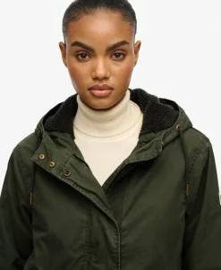 Military Borg Fishtail Parka Coat