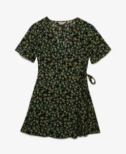 Mini Swing Wrap Dress