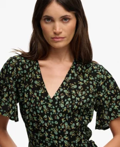 Mini Swing Wrap Dress