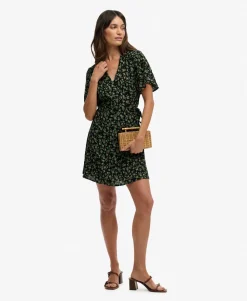 Mini Swing Wrap Dress
