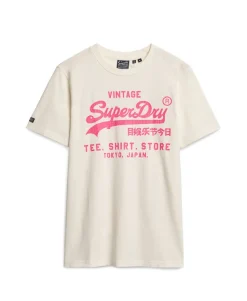 Neon Vintage Logo Graphic T-Shirt