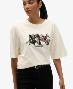 Night Garden Oversized T-Shirt
