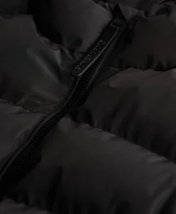Non Hooded Sports Puffer Jacket