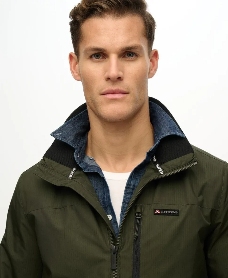 Non Hood Logo Windbreaker Jacket