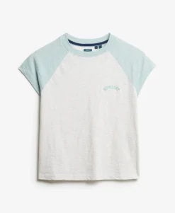 Organic Cotton Essential Logo Raglan T-Shirt