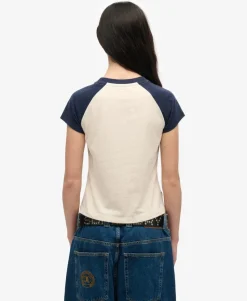 Organic Cotton Essential Logo Raglan T-Shirt