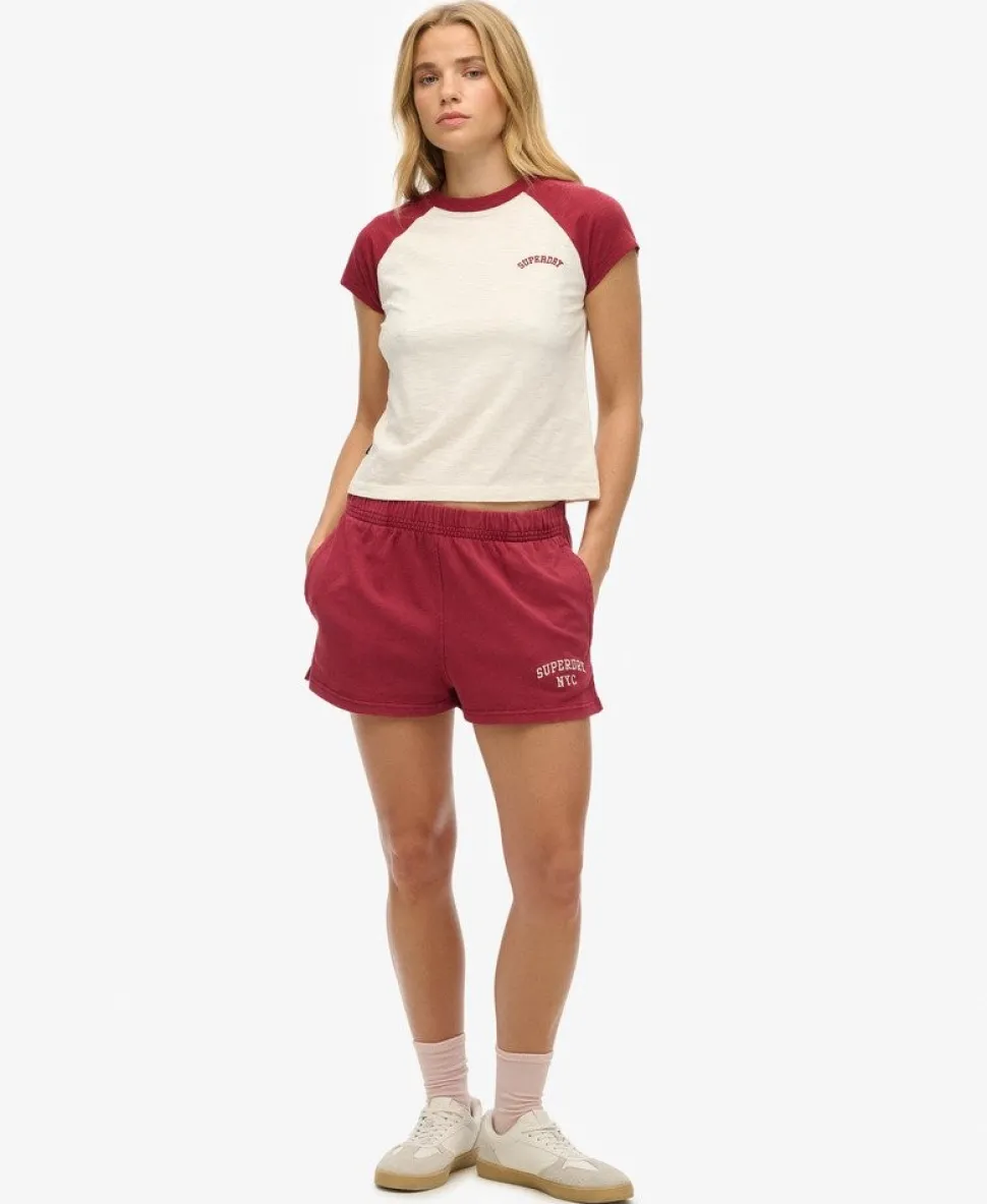 Organic Cotton Essential Logo Raglan T-Shirt