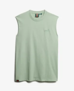 Organic Cotton Essential Logo Tank Top