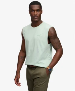 Organic Cotton Essential Logo Tank Top