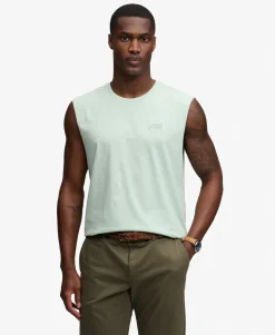 Organic Cotton Essential Logo Tank Top