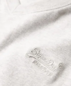 Organic Cotton Essential Logo V Neck T-Shirt