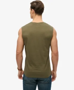 Organic Cotton Essential Logo Tank Top