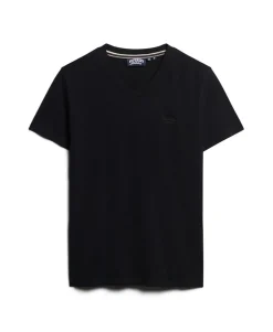Organic Cotton Essential Logo V Neck T-Shirt