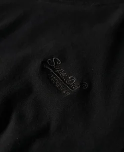 Organic Cotton Essential Logo V Neck T-Shirt