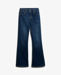 Organic Cotton High Rise Flare Jeans
