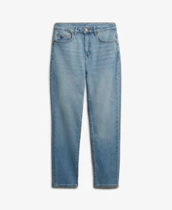 Organic Cotton High Rise Mom Jeans