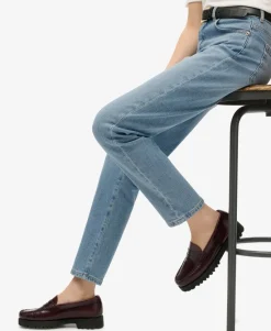 Organic Cotton High Rise Mom Jeans