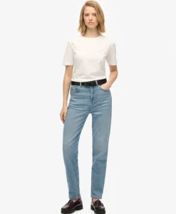Organic Cotton High Rise Mom Jeans