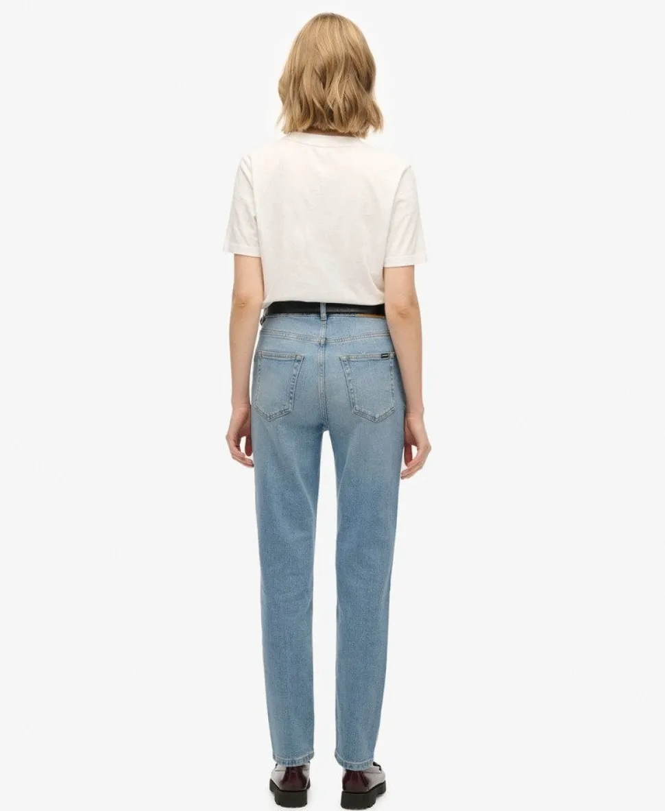Organic Cotton High Rise Mom Jeans