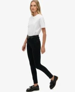 Organic Cotton High Rise Skinny Jeans
