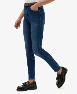 Organic Cotton High Rise Skinny Jeans