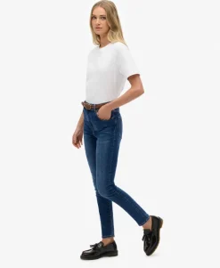 Organic Cotton High Rise Skinny Jeans