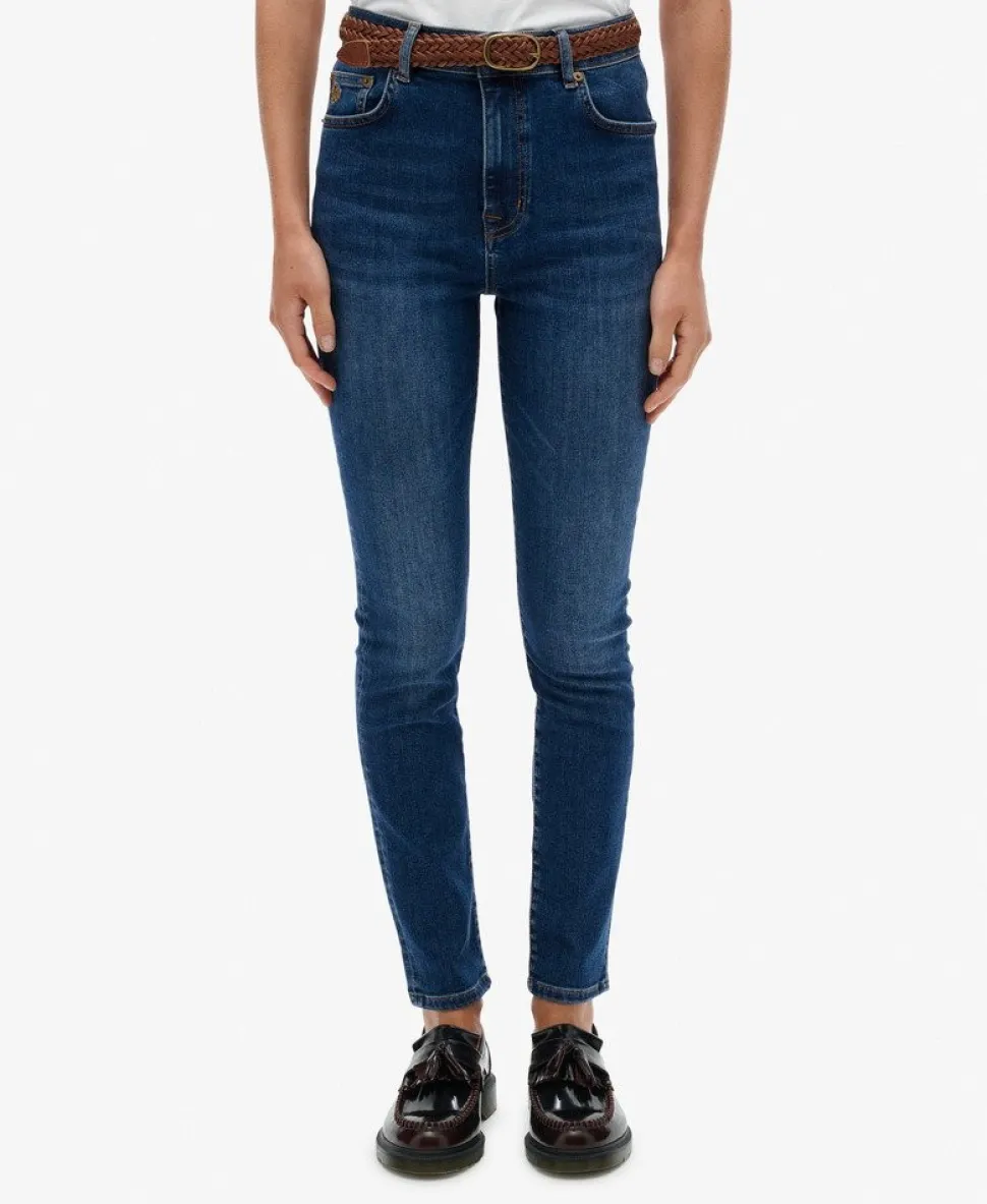 Organic Cotton High Rise Skinny Jeans