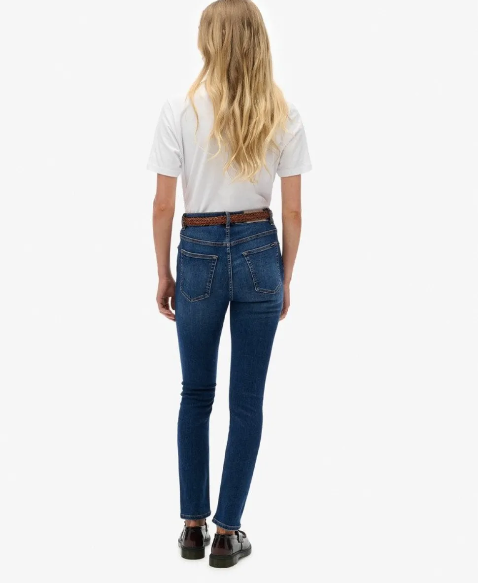 Organic Cotton High Rise Skinny Jeans