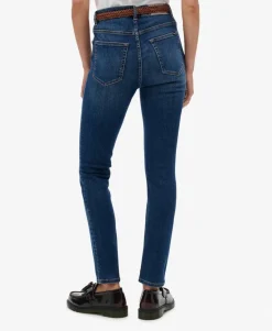 Organic Cotton High Rise Skinny Jeans