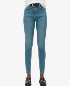 Organic Cotton High Rise Skinny Denim Jeans
