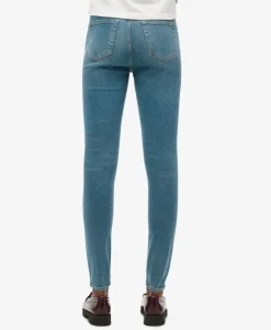 Organic Cotton High Rise Skinny Denim Jeans