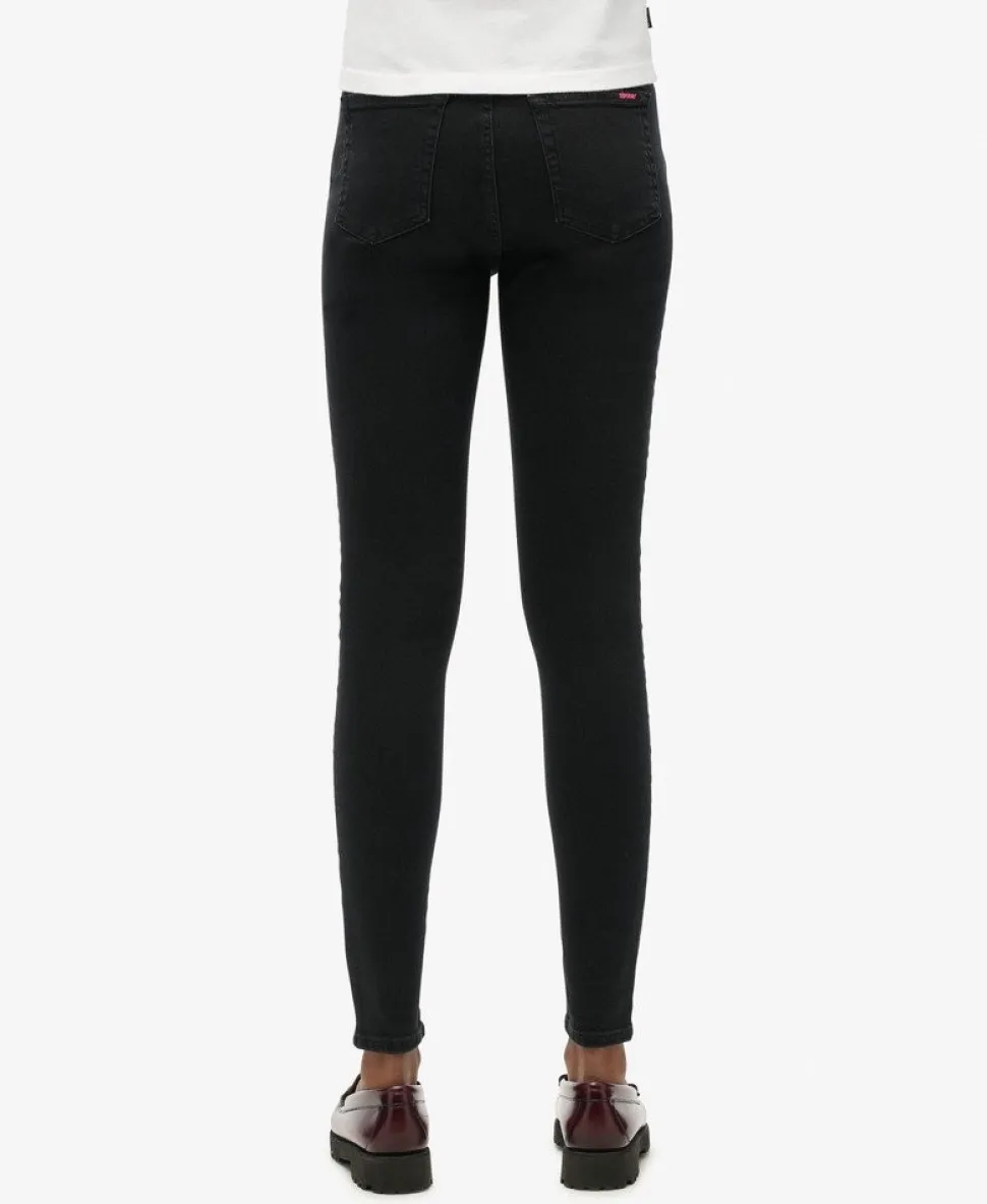 Organic Cotton High Rise Skinny Denim Jeans