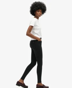 Organic Cotton High Rise Skinny Denim Jeans