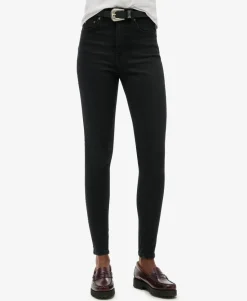 Organic Cotton High Rise Skinny Denim Jeans