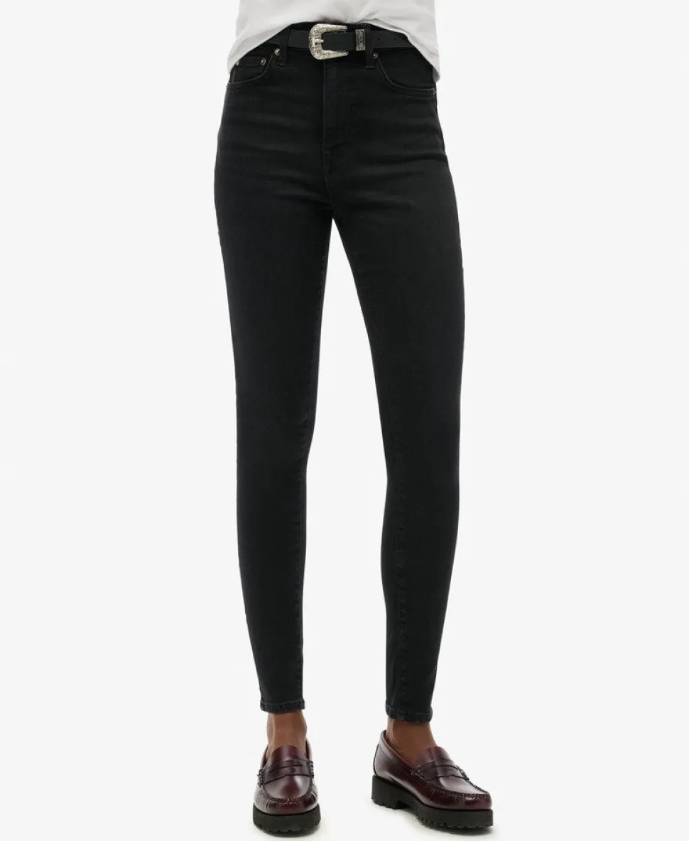 Organic Cotton High Rise Skinny Denim Jeans