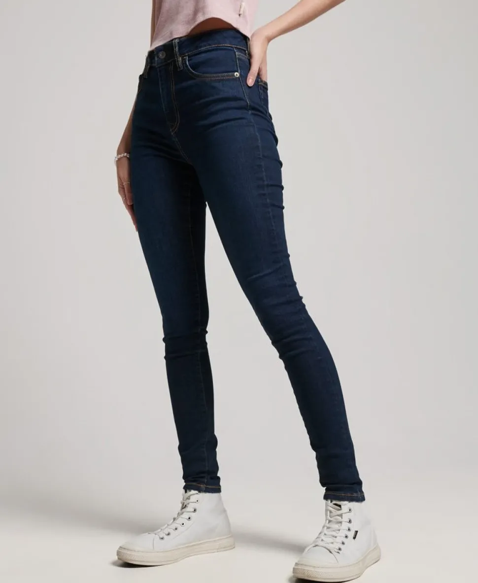 Organic Cotton High Rise Skinny Denim Jeans