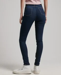 Organic Cotton High Rise Skinny Denim Jeans