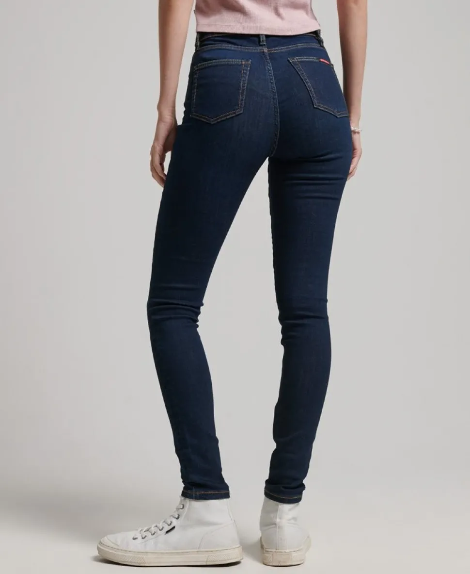 Organic Cotton High Rise Skinny Denim Jeans